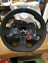 【訳あり】動作品Logicool PS5 PS4 PS3対応 ハンコンG29 Driving Force Racing Wheel ステアリング　レーシングホイール　ロジクール_画像1