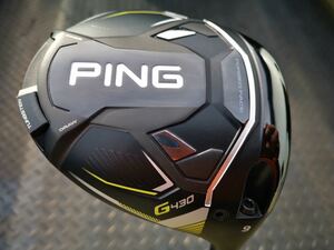 【送料無料】　PING ピンG430 MAX ドライバー ９° JCB BLACK S 