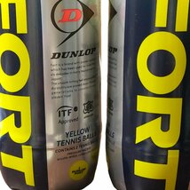 ◆中古品◆テニスボール まとめ DUNLOP ダンロップ FORT6個 / Wilson ウィルソン2個 V53307NL_画像2