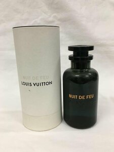 git2-78 【中古・残量8割程度】LOUIS VUITTON ルイヴィトン 香水 NUIT DE FEU ニュイ・ドゥ・フ 100ml フランス製