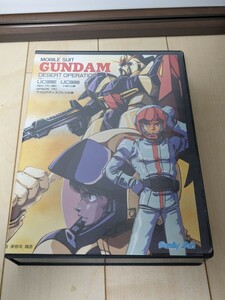 ★PC-9801　3ソフト　MOBILE SUIT GUNDAM デザートオペレーション★ガンダム　パソコン　ゲーム　富士通　カミーユ　アムロ　シャア　