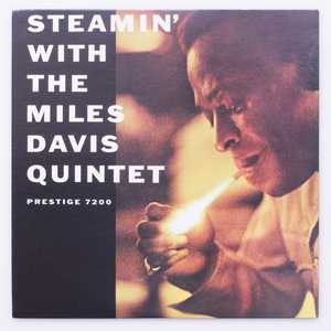 美盤　STEAMIN' / THE MILES DAVIS QUINTET　PRESTIGE7200 MONO '76 JPNpress 国内盤