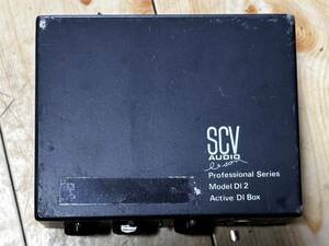 SCV AUDIO Professional Series DI 2 Active DI box