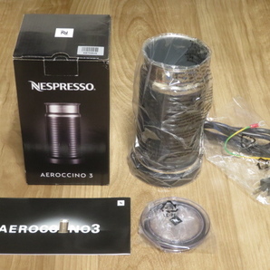 ネスプレッソ エアロチーノ3 ブラック/3594-JP-BK ミルク加熱泡立て器 ネスレ NESPRESSO AEROCCINOの画像2