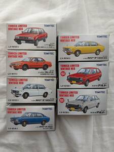 【sk77-p07】TOMICA/トミカ リミテッドビンテージ ネオ 7台 まとめ LV-N1 5周年 アルト カリーナ ブルーバード サニー Limited Vintage 