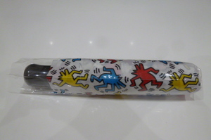  ultra rare! new goods unused! Keith he ring Uniqlo KEITH HARING × UNIQLO collaboration folding umbrella ( white )SPRZ NY