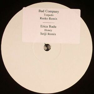 新品未使用 Erykah Badu/Bad Company -Honey -Seiji Remix- /Torpedo -Rusco Remix- 12inchレコード 送料無料 (0283)