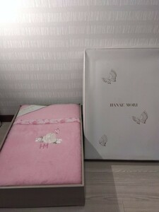 [A813][ unused ] HANAE MORI is na emo li forest britain . wool . blanket son Jeury - pink west river industry blanket bedding 