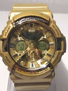 【A826】【稼働品】 CASIO カシオ G-SHOCK Gショック Crazy Gold クレイジーゴールド GA-200GD 腕時計 メンズ デジアナ