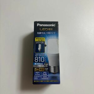 Panasonic パナソニック　LED電球 T形タイプ LDT6DGST6 （昼光色相当）