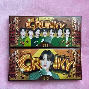 BTS クランキーチョコ ロッテクランキーチョコ　JIMIN ジミン　オールメンバー　オール　オルメン