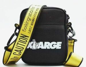 FR2 XLARGE コラボ　ショルダーバック　黒　新品未使用