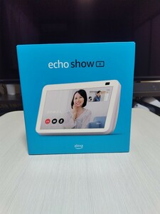 1円～ 送料無料 美品 Amazon Alexa Echo Show8 第2世代 アマゾン エコーショー8 HDスマートディスプレイ 