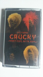 CHUCKY『2nd DEMO ~MEET EVIL WITH EVIL~』デモテープ ヴィジュアル系 ハードロック インディーズ