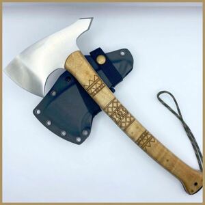 [ очень толстый ]bato человек g Axe A2 сталь рука топор топор уличный Survival нож втулка craft кемпинг Tacty karu