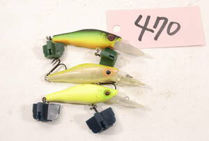 メガバス　MEGABASS　スモルト　SMOLT　３個　セット　４７０