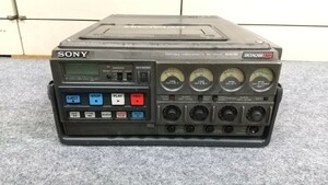 【ジャンク品】SONY BVW-35 ポータブルカセットレコーダー VIDEOCASSETTE RECORDER ソニー ポータブルレコーダー