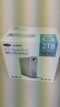 LACIE ELECOM d2 quadra 2TB HDD 外付ハードディスク ハードディスク LCH-2D2TQ _画像5