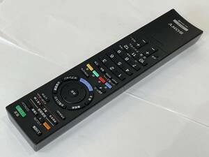 ★【純正リモコン】SONY ソニー TV / テレビ用 リモコン RM-JD018★動作品 送料220円～