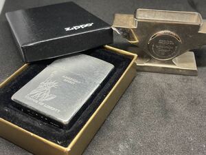 美品 ZIPPO アメリカンスピリット 自由の女神 オイルライター 喫煙具 ジッポ ジッポー 時計台座付き 箱付き