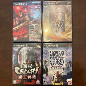 PS2ソフト　無双系4本セット