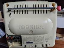 レトロ 東芝カラーテレビ １０W-U30 タグ・ノベルティ付_画像3