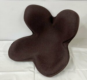 【MTG】Body Make Seat Style ボディメイクシート スタイル ブラウン 姿勢矯正 骨盤サポートチェア 中古品/kb3006