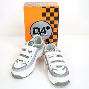 【DONKEL/ドンケル】安全靴 DA+18 ホワイト×グレー 27.0cm EEE 作業靴 JSAA型式認定合格品/is0220