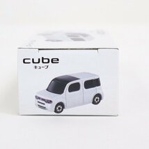 【TAKARA TOMY/タカラトミー】cube トミカ NISSAN 日産キューブ ホワイトパール 非売品 対象年齢3歳以上 未使用/ts0196_画像3