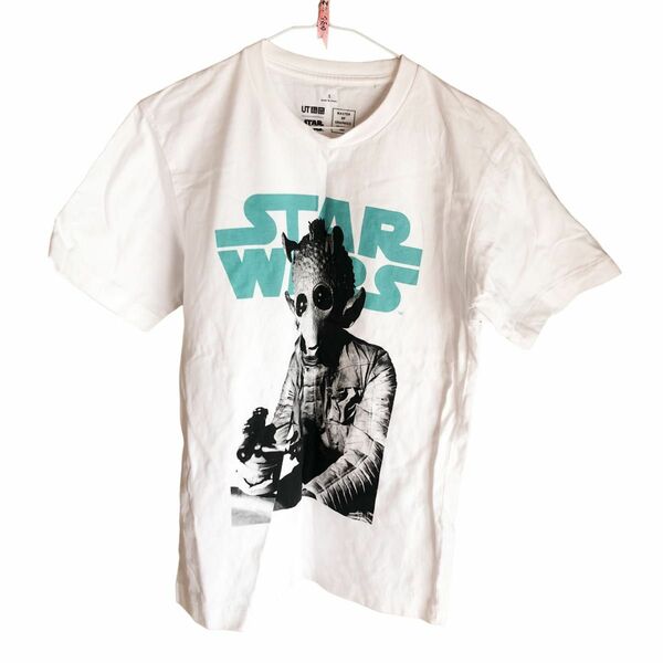 スターウォーズ　NIGO コラボUT グリード　STAR WARS T Tシャツコットン 半袖 ホワイト