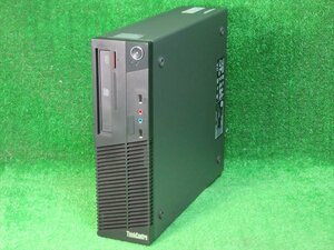 [3735]Lenovo ThinkCenter M70E 0822-RP2 Core2Duo E7500 2.93GHz マザーボードL-IG41M 電源ユニットPS-5241-02 BIOS OK