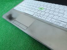 [3551] 富士通 LIFEBOOK A512/FX FMVXNFVQ2Z Celeron B730 1.80GHz HDDなし メモリ2GB DVDマルチ 15.6インチ キーボード不良ジャンク_画像4