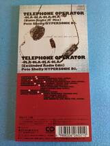 【8cmシングルCD 】Hypersonic DJ / Telephone Operator テレフォンオペレーター_画像4