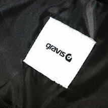 新品1円～★gravis グラビス BACK PACK BAG バッグ パック バッグ デイパック 黒 軽量 ◆3154◆_画像9