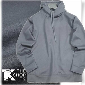 新品1円～★THE SHOP TK タケオキクチ メンズ 起毛加工/ストレッチ TOUCH ME HOODIE タッチミーパーカ M ブラック 本物 ◆3706◆