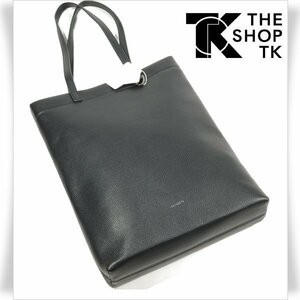 新品1円～★THE SHOP TK タケオキクチ ON/OFF兼用 PCホルダー付き 軽量シュリンクトートバッグ ブラック 黒 12インチ 正規店本物 ◆3748◆