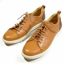 未使用1円～★SPERRY TOPSIDER スペリートップサイダー メンズ プレミアムラインGOLD CUP レザースニーカー シューズ 28.0cm 茶 ◆3865◆_画像3