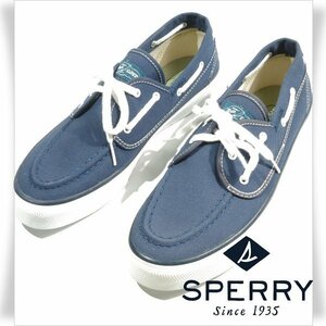 未使用1円～★SPERRY TOPSIDER スペリートップサイダー メンズ デッキシューズ 26.0cm ネイビー SEAMATE シーメイト ◆3868◆