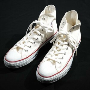 未使用1円～★コンバース CONVERSE メンズ オールスター ハイカットスニーカー シューズ 30.0cm 白 ◆4047◆