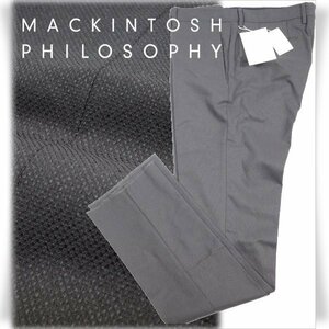 新品1円～★定価2.2万 MACKINTOSH マッキントッシュ フィロソフィー トロッター トラウザーズ バーズアイストレッチ パンツ 44 XXL◆4059◆