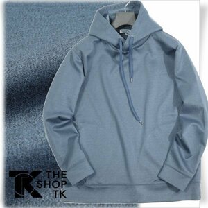 新品1円～★THE SHOP TK タケオキクチ メンズ 起毛加工/ストレッチ TOUCH ME HOODIE タッチミーパーカ M ネイビー 本物 ◆4662◆