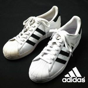 未使用訳あり1円～★adidas アディダス ローカットスニーカー シューズ 27.0cm スーパースター SUPERSTAR 白 本物◆5385◆