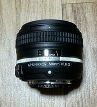 【美品】AF-S NIKKOR 50mm f1.8G Special Edition_画像1