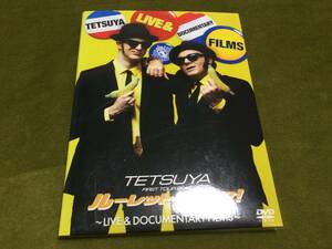 ◆ケースヒビ 動作OK セル版◆TETSUYA FIRST TOUR 2010 ルーレットを回せ! LIVE & DOCUMENTARY FILMS DVD 国内正規品 L'Arc-en-Ciel ラルク