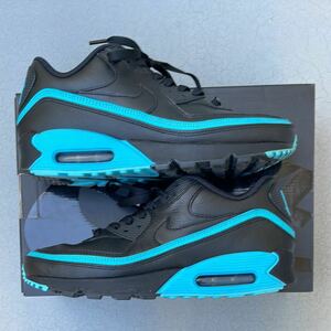 【1円スタート！】UNDEFEATED×NIKE arimax 90 Black/Blue