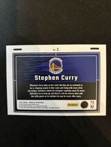 2023-24 Panini Donruss Basketball Stephen Curry ANIMATION SSP_画像2