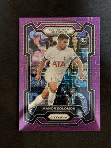 2023-24 Panini Prizm Premier League Soccer Manor Solomon Purple Mojo Prizms /25