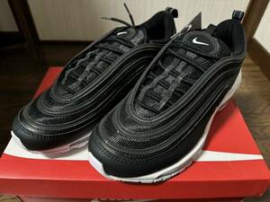 28.5cm NIKE AIR MAX 97 BLACK/WHITE ナイキ エアマックス 黒 白