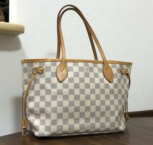 ルイヴィトン ダミエ アズール ネヴァーフルPM N51110 トートバッグ ショルダーバッグ LOUISVUITTON 札幌市