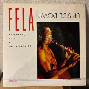 Fela Kuti Up Side Down レコード LP フェラ・クティ アップ・サイド・ダウン vinyl アナログ